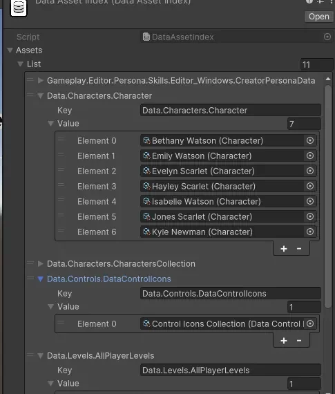 Unity: Scriptable Object Indexing System